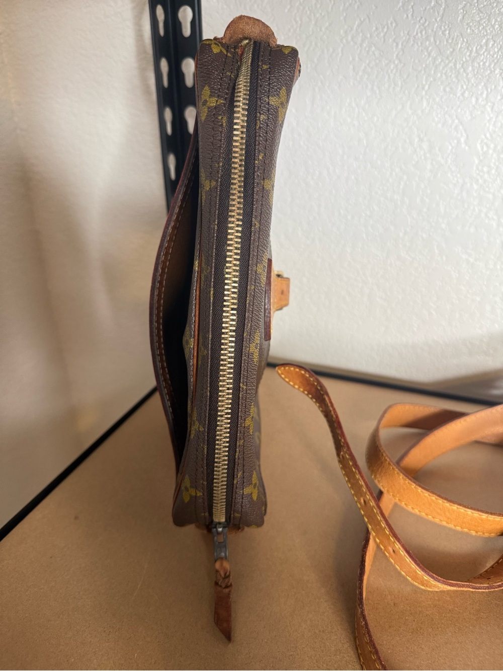 Louis Vuitton Monogram Canvas Messenger Bag in Brown and Tan - Picture 13 of 15